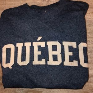 Vintage blue long sleeve crewneck